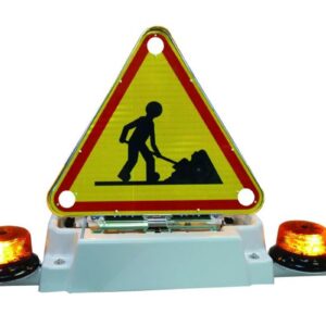 triunghi LED semnalizare lucrari